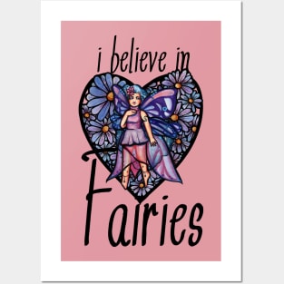 I Believe in Fairies Posters and Art